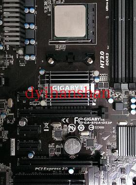 库存新Gigabyte/技嘉 970A-DS3P V2.0豪华魔音大主板DDR3 32G内存