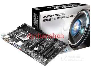 ASROCK/华擎科技 B85 Pro4 DDR3内存 1150接口 B85全固态豪华大板