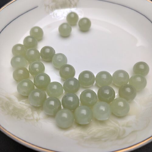 天然散珠保真和田玉源头直发