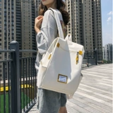 Трендовая брендовая универсальная вместительная и большая сумка, школьный рюкзак, ткань оксфорд, в корейском стиле, подходит для студента