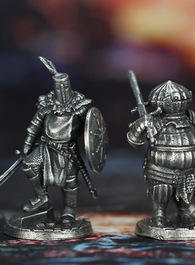 白铜黑魂太阳骑士洋葱兵人模型