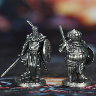 白铜黑暗之魂太阳骑士洋葱兵人玩具模型成品礼物桌面游戏棋子摆件