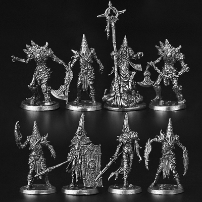 恐怖修道院执事兵人模型