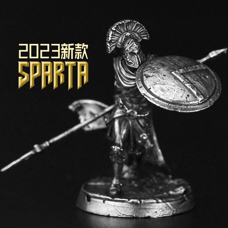 斯巴达小战士兵人模型