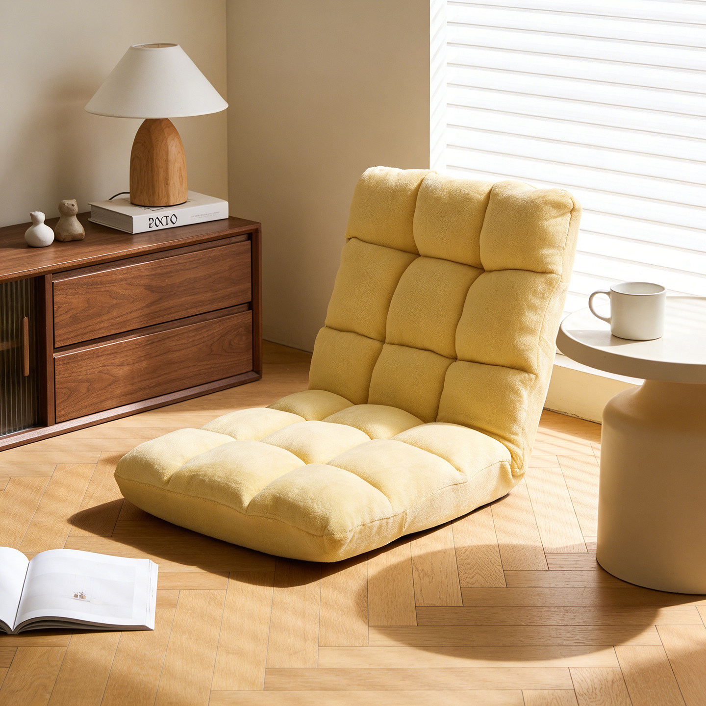 飘窗椅床上靠背椅坐垫神器家用卧室椅单人小沙发折叠懒人椅,住宅家具,懒人沙发,淘宝优惠券,粉丝福利购,淘宝优惠卷