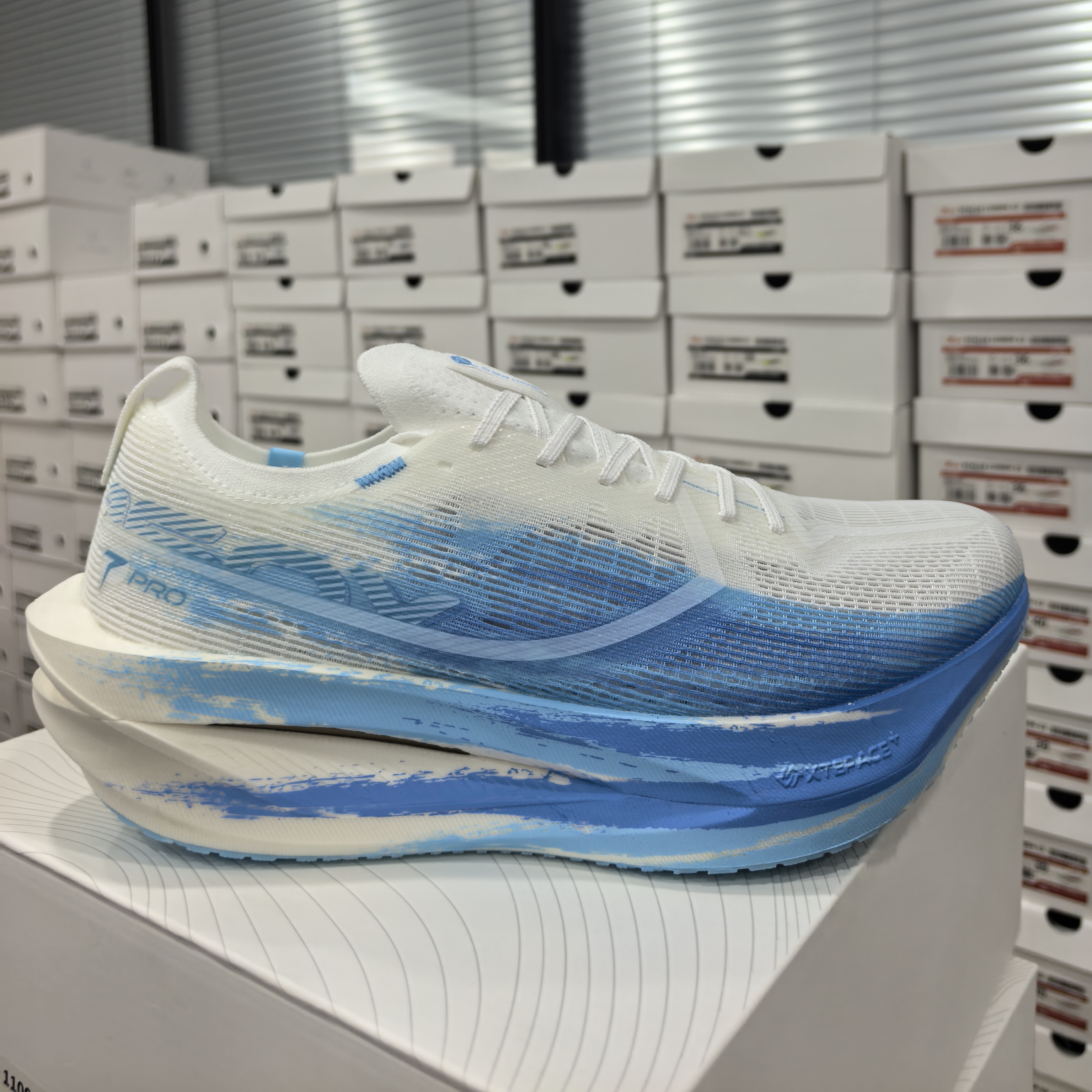 特步160X7.opro专业马拉松跑鞋碳板竞速运动跑步鞋减震回弹长跑鞋