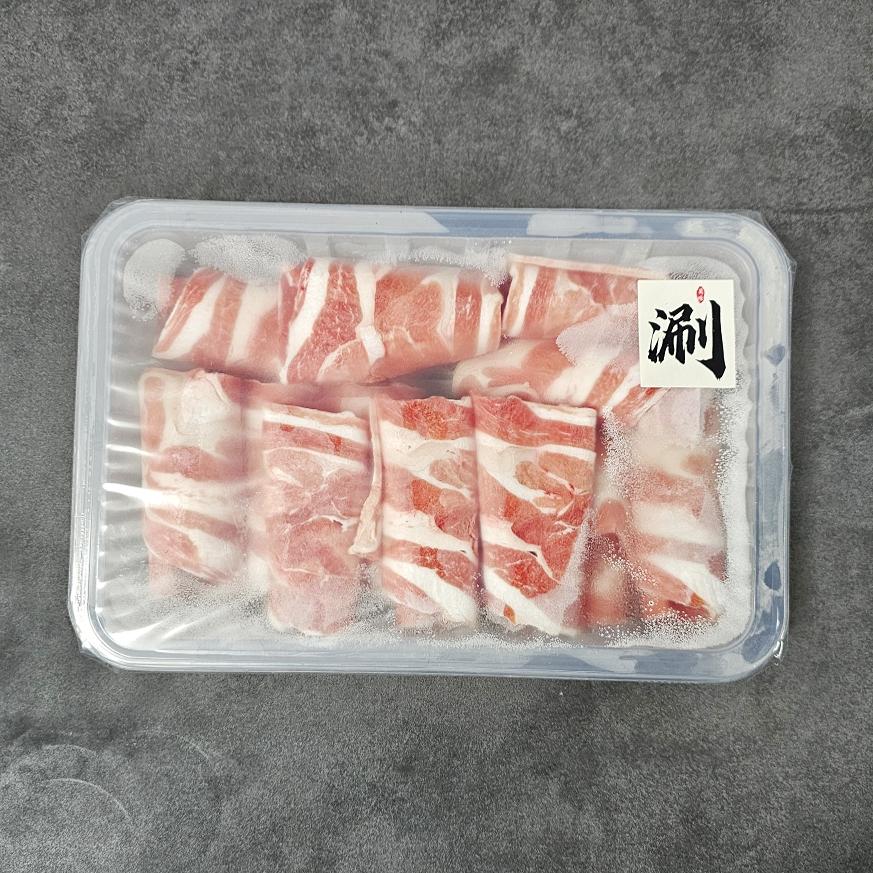 肥羊 羊肉卷  250g羔羊肋腹肉卷 内蒙 6个月羔羊 火锅 原切