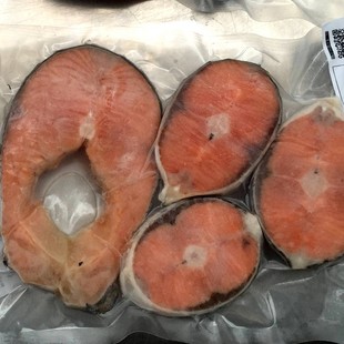 B品 三文鱼排 头片/尾段装 三文鱼 500g 性价比极高 宝宝辅食