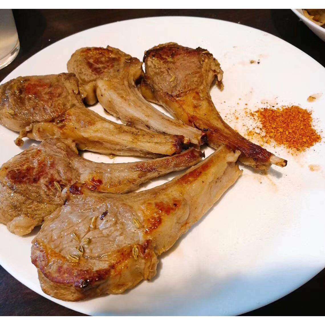 法式羊排 700-800g 6个月羔羊 默认代切片 七骨羊排 内蒙古