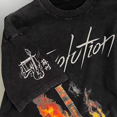 Evolution苏州站应援衫2025谢霆锋进化演唱会短袖t恤洗水半袖衫