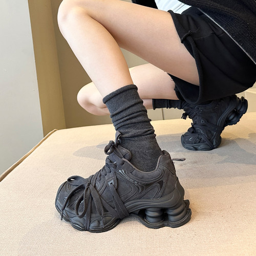 巴黎家同款2025新款复古老爹鞋