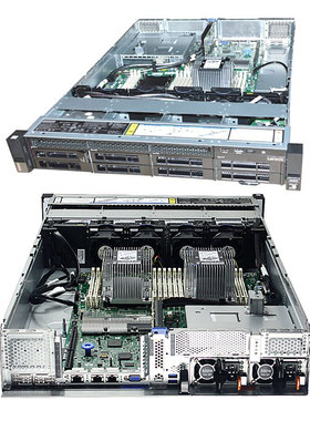 联想机架式服务器2UX3650M5SR658HR650XSR588双万兆超融合存储8T