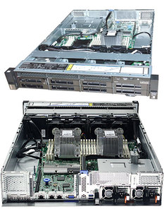 联想机架式 服务器2UX3650M5SR658HR650XSR588双万兆超融合存储8T