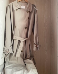 衬衣领英伦风春秋外套女装 慵懒风气质风衣高端5798元 品牌阔版 多款