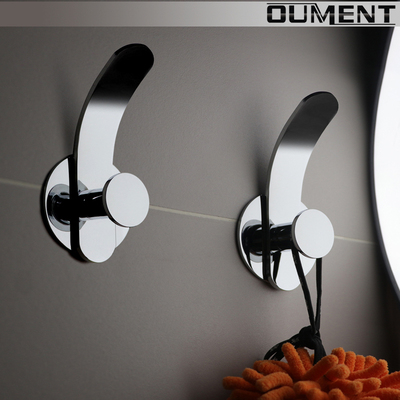 全铜大号挂衣钩打孔固定