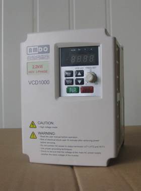 安达变频器 380V VCD2000 A4T0022B  2 .2KW  矢量变频器