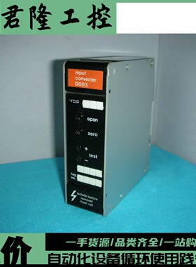 EUROTHERM D003 D003/V/PRT100/0:500/DEG  I28786  询价