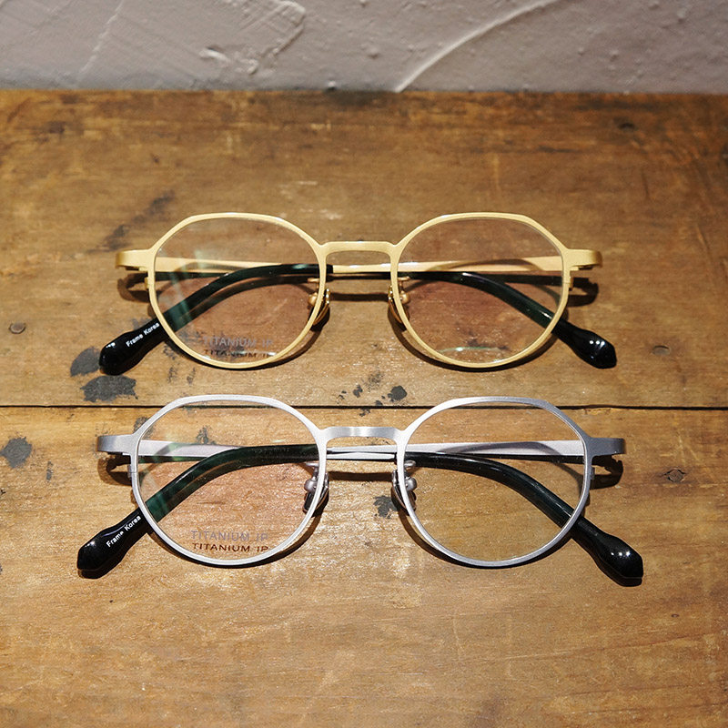 韩国小众钢材质小框窄框小脸小巧个性近视防蓝光眼镜框架中性男女