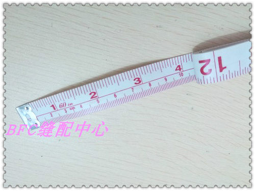 金鱼牌优质软皮尺 1.6CM宽*60英寸*150CM量衣尺DIY缝纫用具服装尺