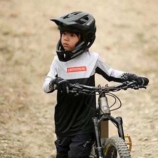 儿童款 COMMENCAL青少年速降服长袖山地自行车越野速干透气骑行服