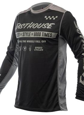 Fasthouse 自行车速降骑行服山地越野摩托车长袖 T恤宽松速干上衣