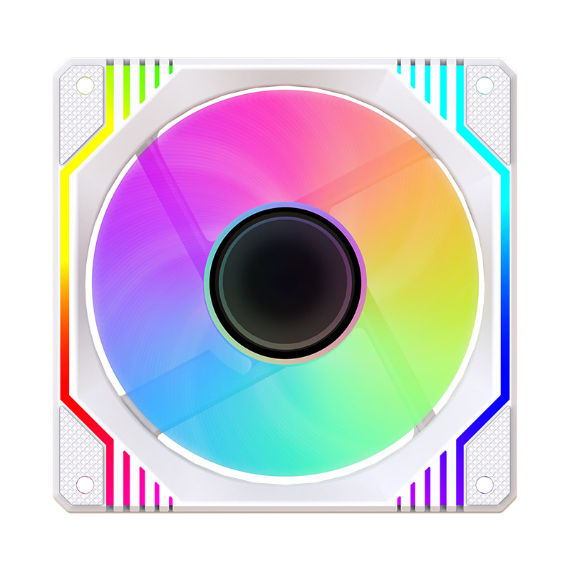 PRISM NEW PRODUCT LIANJING 12CM CHASSIS COOLING FAN 5V3-PIN ARGB PHANTOM SILENT PWM TEMPERATURE CONTROL SPEED REGULATION REVERSE