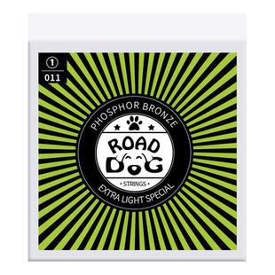 路狗吉他弦单弦KC12散弦1弦2弦3弦民谣木吉他琴弦备用弦线一二弦