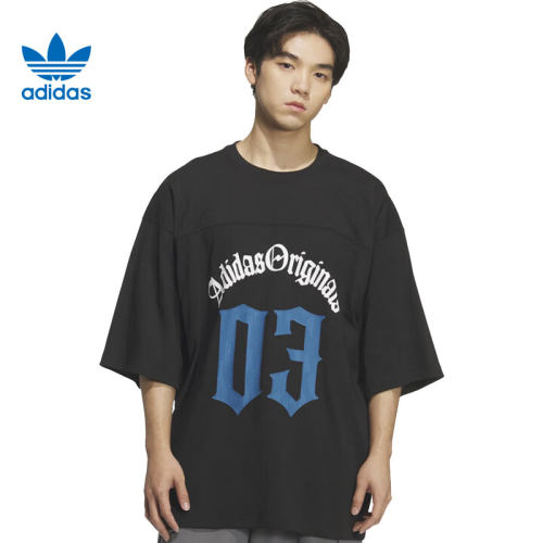 adidas阿迪达斯三叶草男子运动休闲短袖T恤KT3039