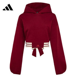 adidas阿迪达斯女子运动休闲卫衣套头衫KX4643
