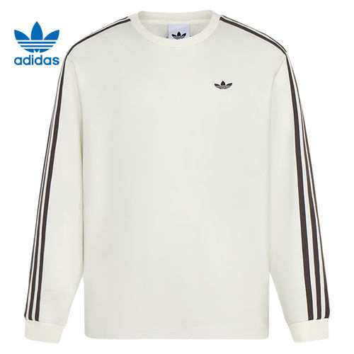 adidas阿迪达斯三叶草男子运动休闲长袖T恤LC8312