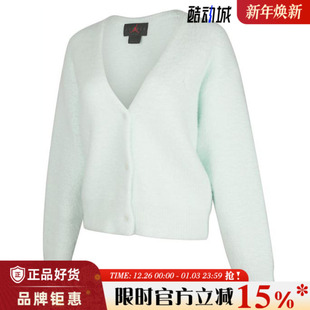 nike耐克女子JORDAN运动休闲针织开衫 394 外套HQ6075