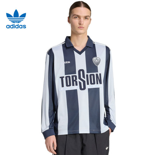 adidas阿迪达斯三叶草男子运动休闲长袖T恤HZ3787