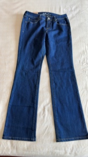 显瘦 外贸孤品样衣 对应编号拍下 修身 长裤 美国女款 微喇叭牛仔裤