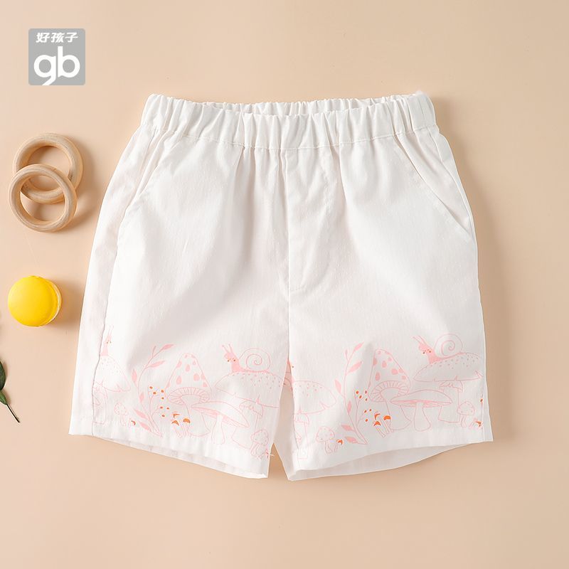 女童100-140码夏季时尚薄款短裤