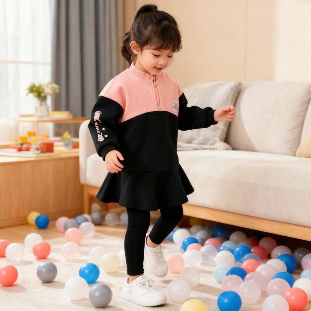 好孩子GB女童公主风春秋卫衣裙