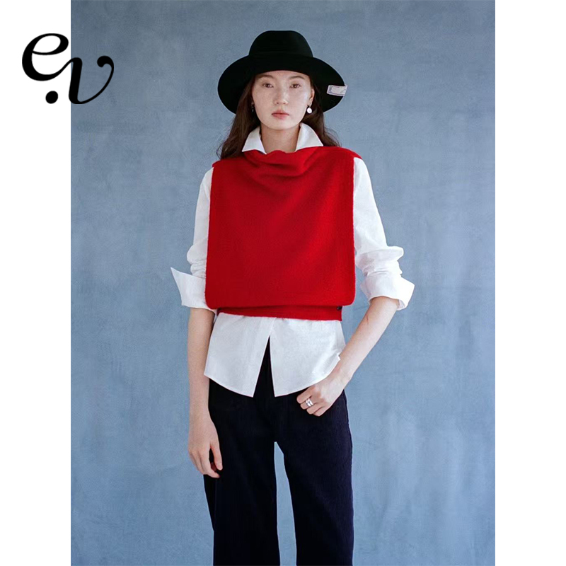 【11月27日20:00 新品2件9折】Even Vintage | 叠穿针织马甲