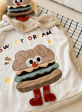 ins软绵绵羊羔绒毯保暖秋冬休闲毯毛绒毯盖毯办公室午睡沙发毯子