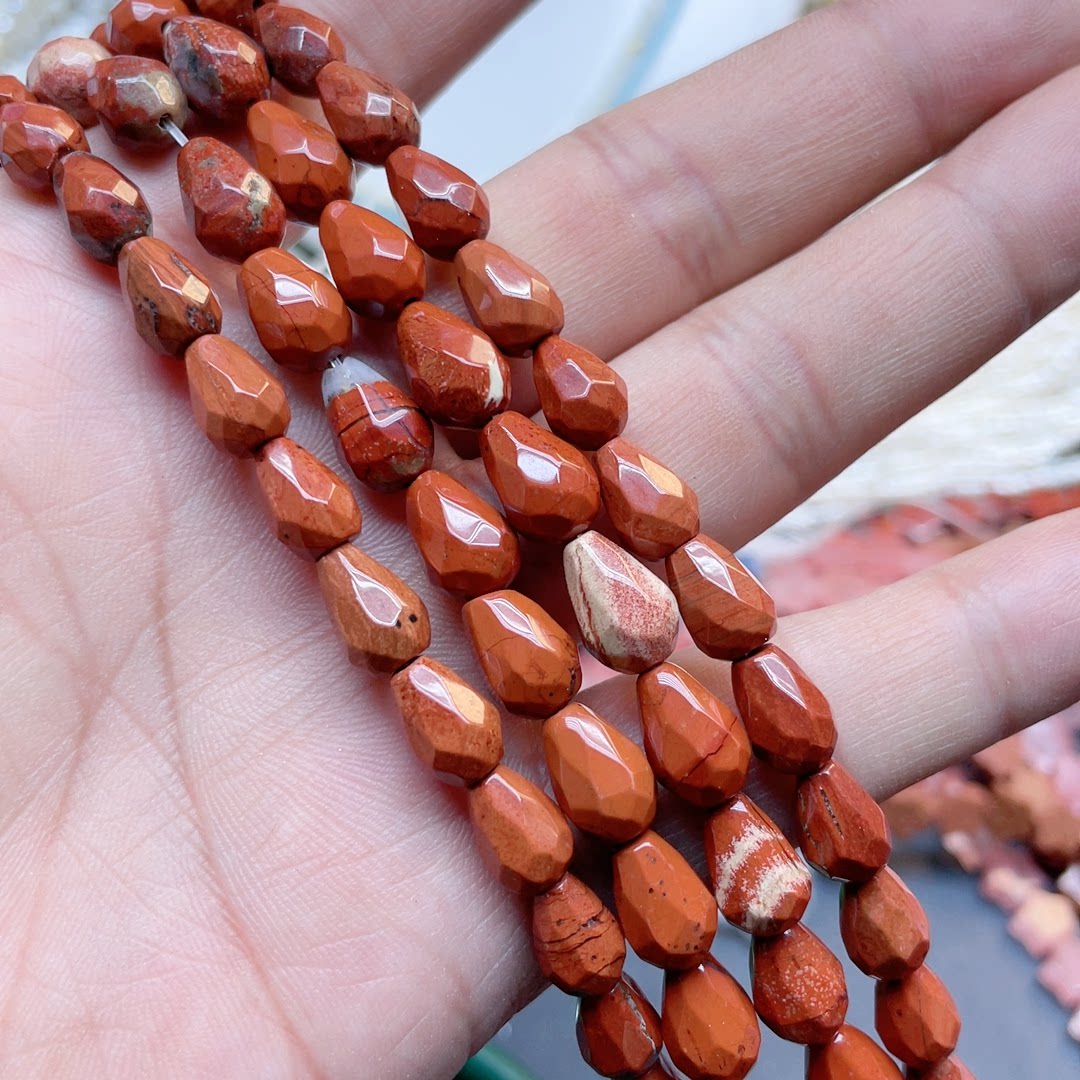 a61  7×10m刻面红石战国红一条19厘米