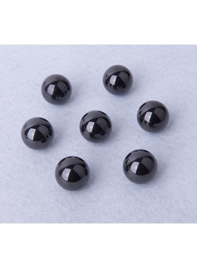 氮化硅si3n4陶瓷球轴承阀座4.763 6.35 7.144 9.525黑色陶瓷珠