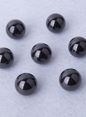 氮化硅si3n4陶瓷球轴承阀座4.763 6.35 7.144 9.525黑色陶瓷珠