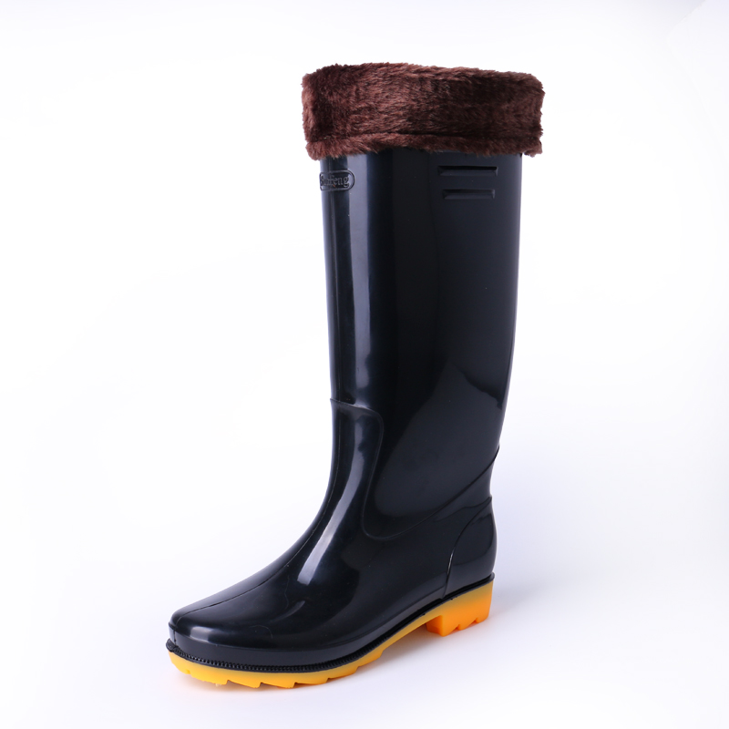 Chaussures - bottes caoutchouc homme pour hiver - semelle tendon - Ref 962903 Image 5