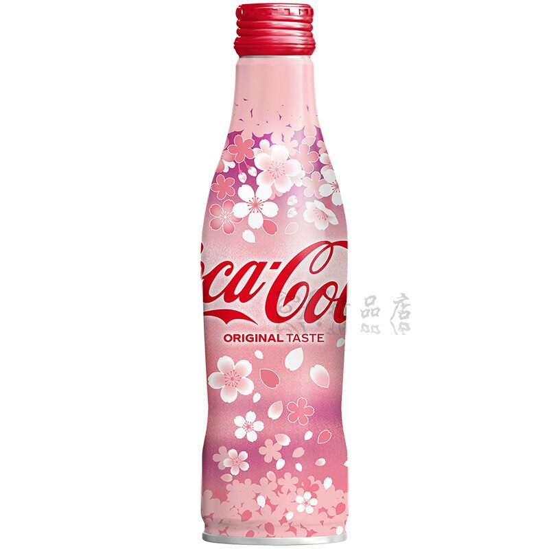 日本2019樱花2020 梅花可乐新春送礼年货可口可乐收藏版饮料250ml
