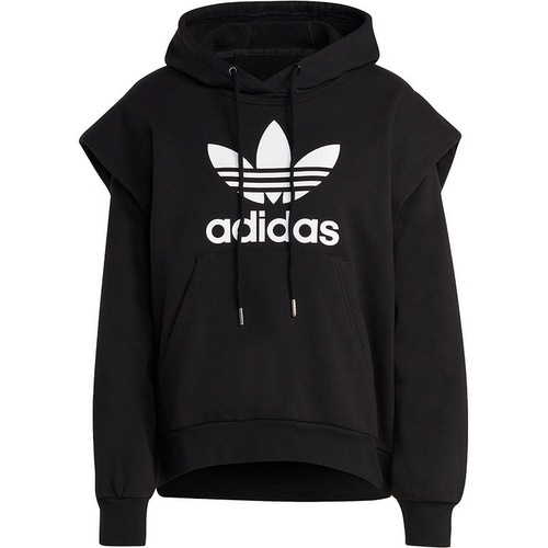 正品Adidas/阿迪达斯 三叶草女子休闲运动连帽套头卫衣 IC5576