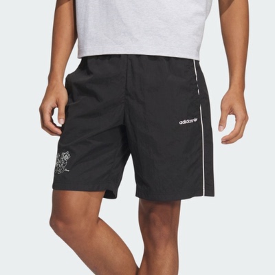 Adidas/阿迪达斯男子健身训练运动梭织速干五分运动短裤JP1415