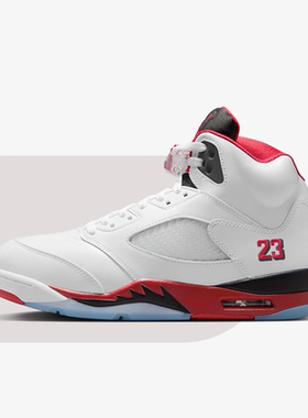 耐克正品Air Jordan 5 Fire Red 男子高帮复古篮球鞋 HQ7978-101