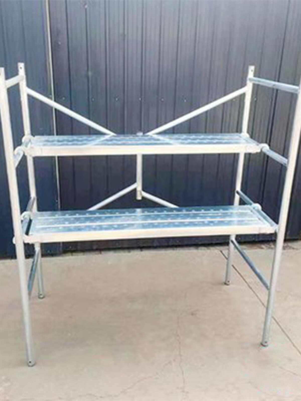 多功能不锈钢脚手架可折叠梯式移动脚手架装修施工粉刷腻子登高架