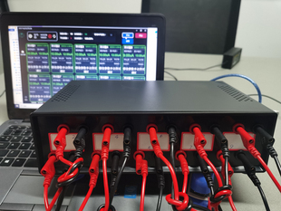 10路低功耗分析仪自动换挡 多路电流功耗测试仪 产线PCBA全检老化