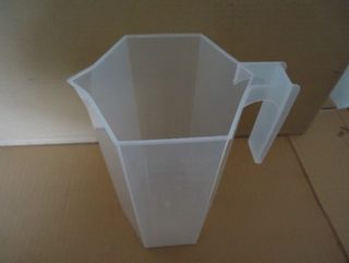 新品1500ml塑料量杯 菱形量杯 测量杯量具 异形量杯