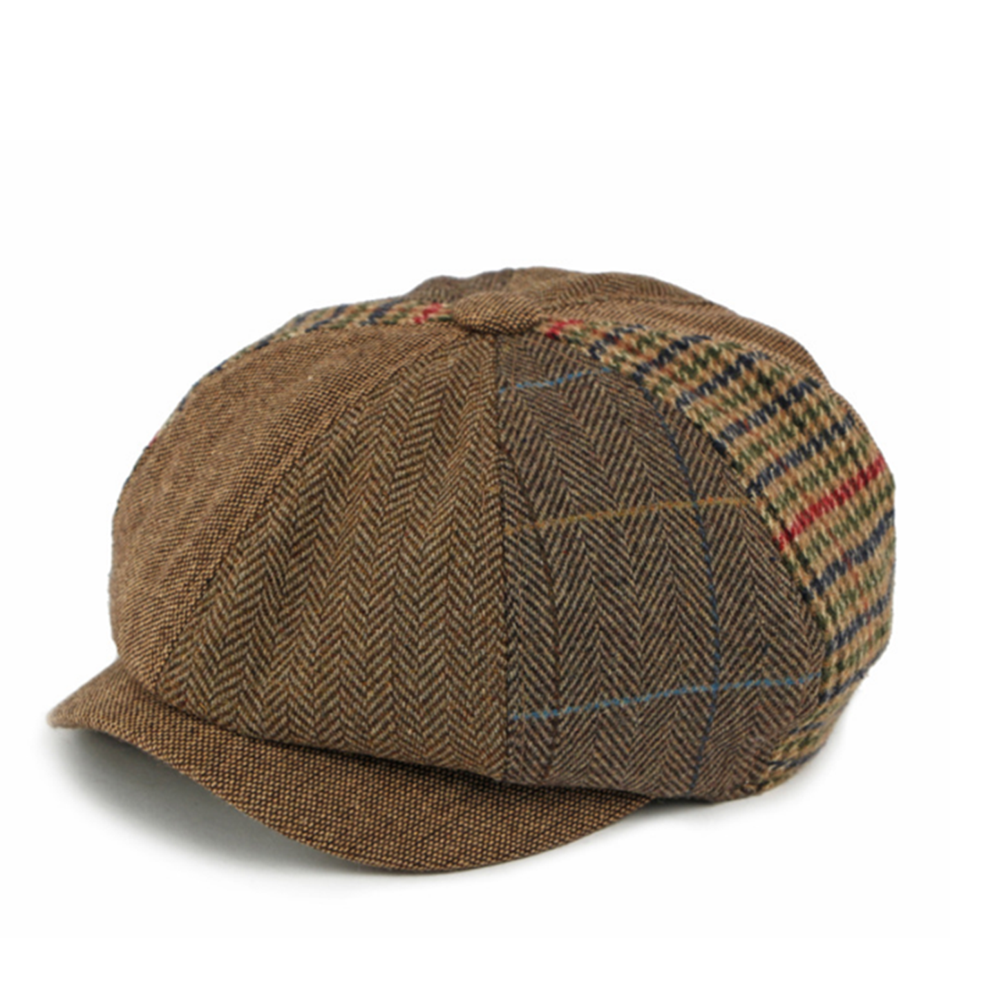 英伦帽子男士羊毛呢八角帽秋冬新款贝雷帽女士鸭舌帽复古报童帽潮