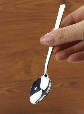 出德鼎奢6星定制款咖啡勺 18/10不锈钢高304调羹甜品调羹汤匙勺子